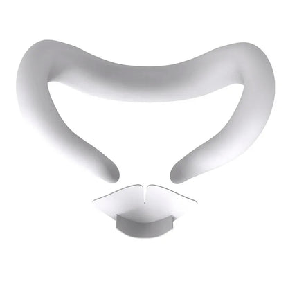 Silicone VR Face Cover for Meta Quest 3 Silicone Eye Mask Sweatproof Mask Face Cushion Replacement for VR Glasses Accessories