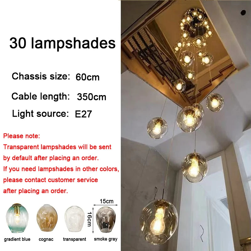 home decorationPendant lights, luxury crystal living room chandelier, bedroom Pendant lamp, ceiling light, indoor lighting