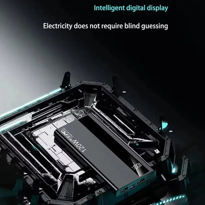 Lenovo 1000000mAh Large Capacity 120W Fast Charging Digital Display Outdoor Power Supply 2026 for Huawei iPhone