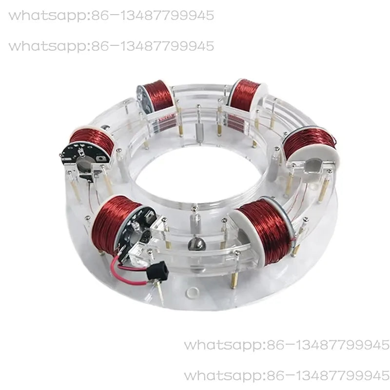 DC12V 8W ring accelerator cyclotron high-tech toy physical model diy kit kids gift toys