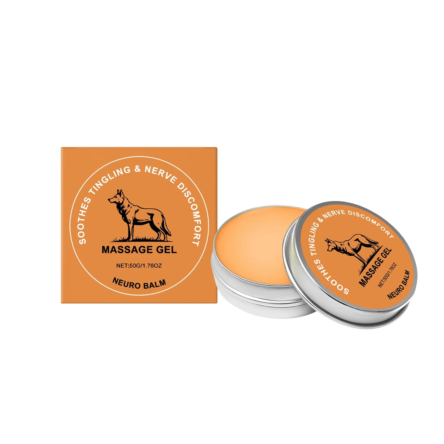 50g Nerve Relief Balm Fast Acting Joint Discomfort Deep Penetrating Knee Shoulder Support Muscle Rub Natural Formula Support