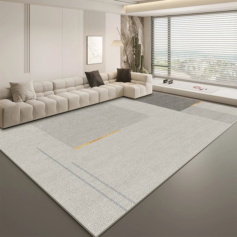 VIKAMA Modern Minimalist Geometric Carpet Scandinavian Style Living Room Large Size Soft And Easy To Clean Floor Mats Home Decor