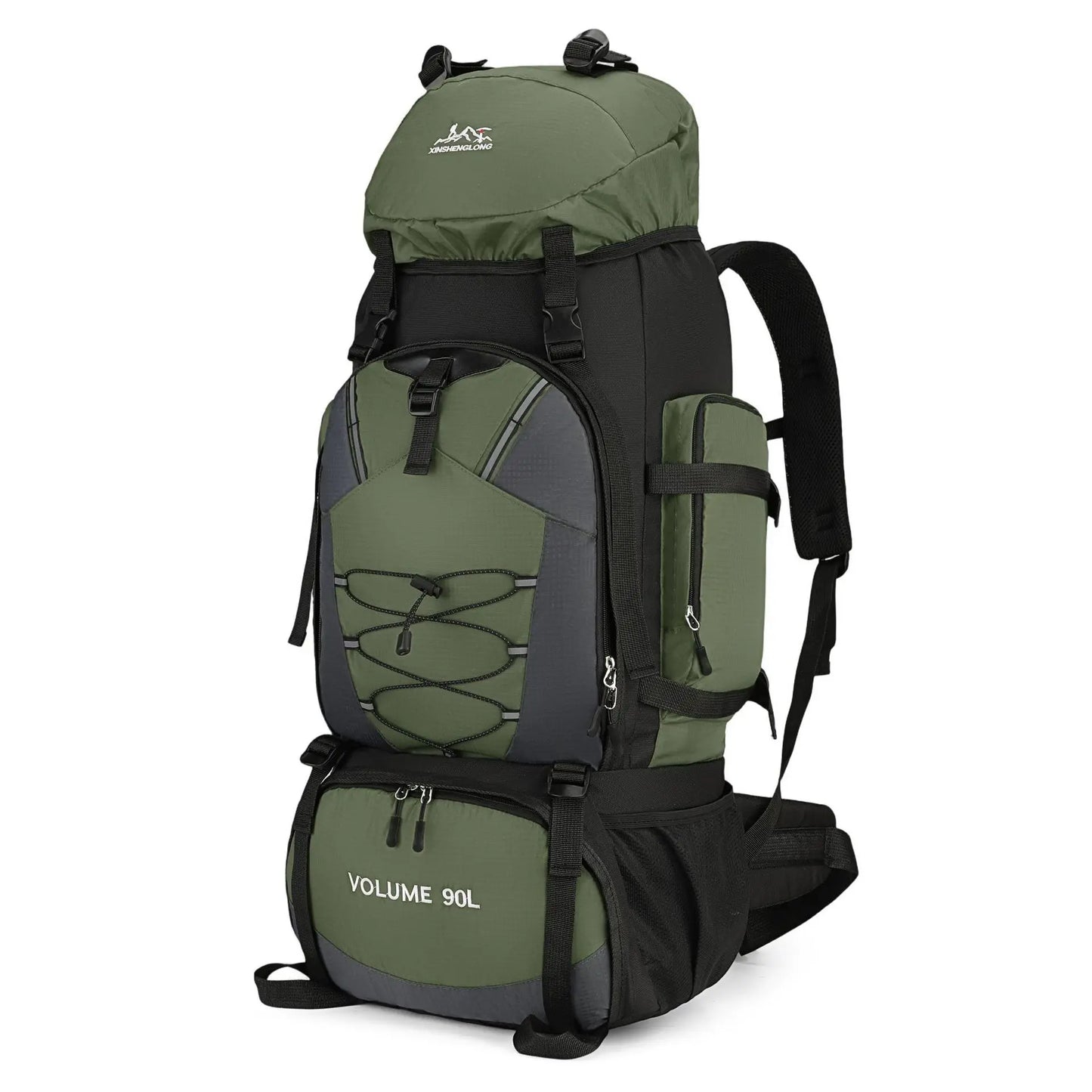 90L Hiking Backpack Men Women Large Capacity Outdoor Camping Rucksack Waterproof Travel Bag Mountaineering Trekking Bag