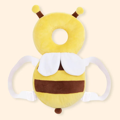 20x30cm Learn Walk Head Protector Cushion Head Back Protector Baby Protect Pillow Anti Fall Backward Cap Carry Cartoon Bee