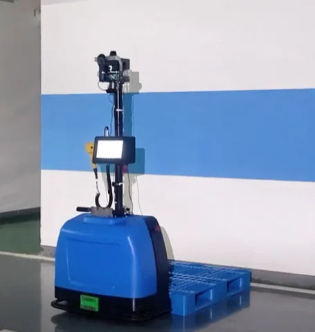 Aivison 1.5Ton Intelligent Pallet Stacker AGV AMR Autonomous Forklift Smart Delivery Robot for Automated Logistics