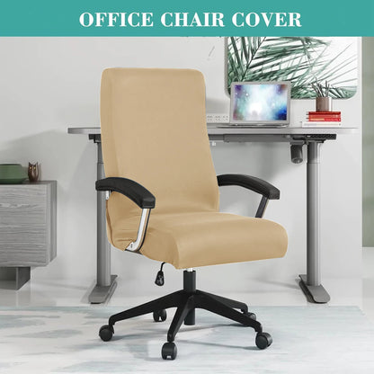 Stretch Spandex Office  Chair Covers Anti-dirty Computer Seat Chair Cover Removable Slipcovers