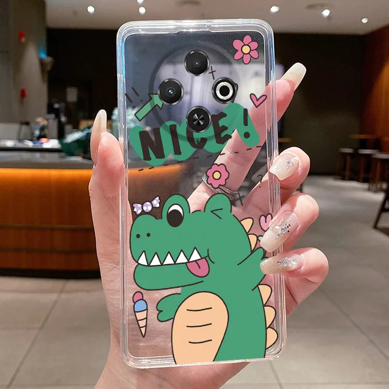 For Tecno Spark 30C Case kl5 kl5n Aesthetic Butterfly Flower Clear Soft Silicone Back Cover Techno Spark 30C Phone Case k15 k15n