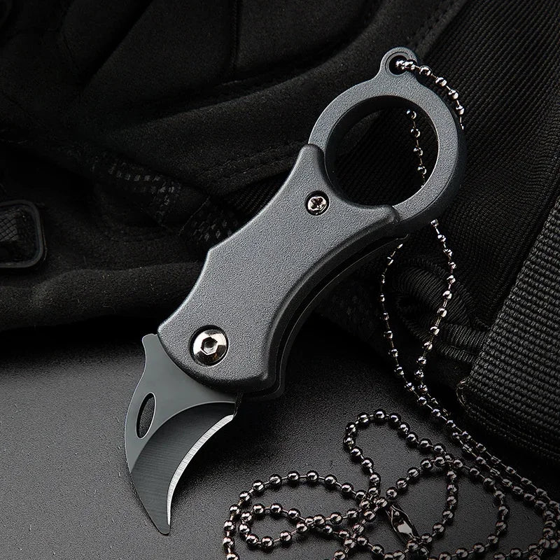 Mini Folding Knife Portable Pocket Knife Camping Food Processing Food Construction Repair Outdoor Equipment Keychain Mouth