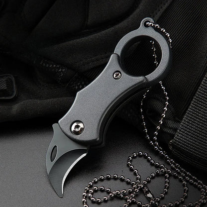 Mini Folding Knife Portable Pocket Knife Camping Food Processing Food Construction Repair Outdoor Equipment Keychain Mouth
