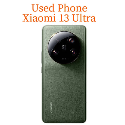 Xiaomi 13 Ultra 5G Smartphone Android Unlocked ROM 256GB 512GB 1TB 50MP Camera Used Phone