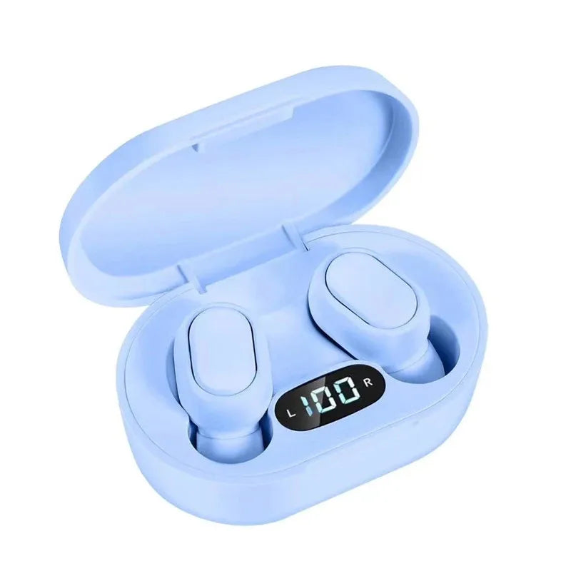 E7S TWS Earphone Bluetooth Headphones with Mic 9D Stereo Hifi Earbuds Wireless  Headse