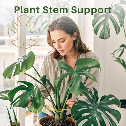 Large Monstera Plant Support Frame Sturdy Climbing Stems Leaf Stabilizer for Tall Houseplant Hanging Plant Stand Plants Holder