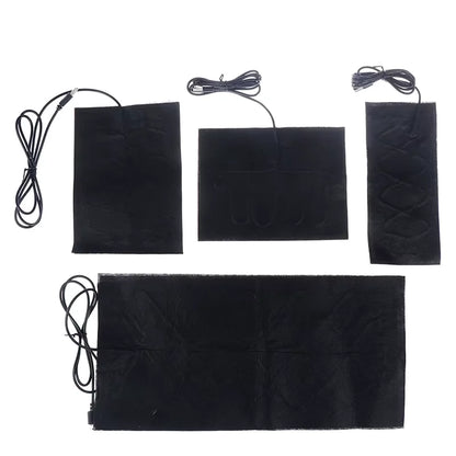 5V Temperature USB High Temperature Heater – Carbon Fiber Far Infrared Heater, Waist & Knee Pad Electric Heater 50℃-60℃