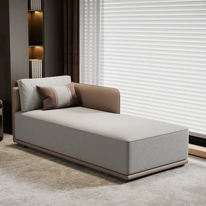 Simple Modern Chaise Longue Sofa for Small Apartment Living Room Bedroom Leisure Beauty Couch Hotel Homestay
