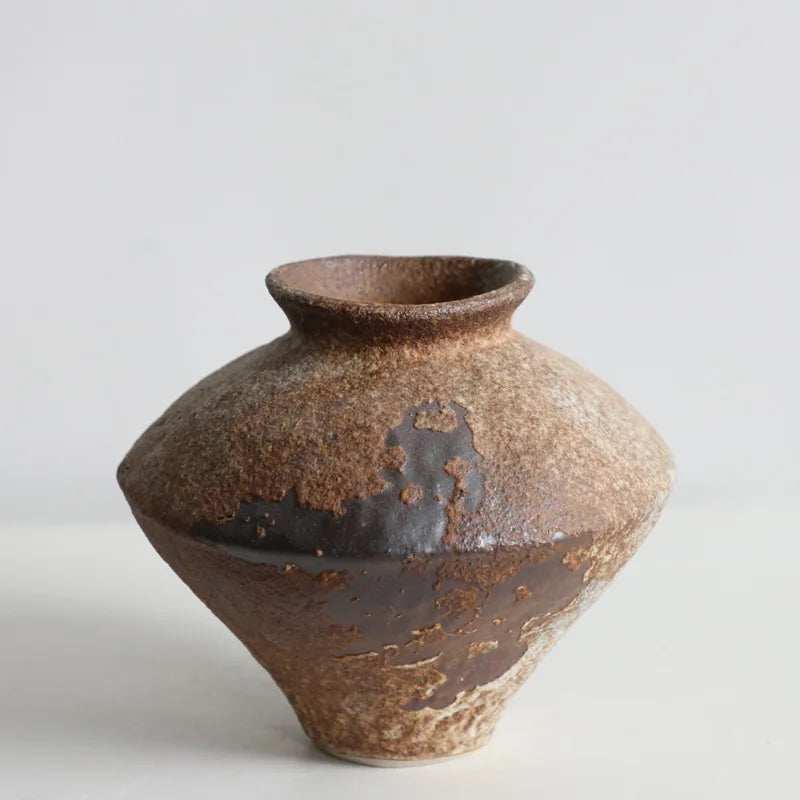 Retro And Nostalgic Handmade Ceramic Vases, Homestay Hotels, Zen Inspired Flower Arrangements, New Chinese Style Decorations