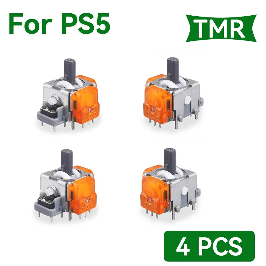 TMR Electromagnetic Joystick for PS5 Controller Thumbstick No-Drift Upgrade Replacement Kit Gamepad 3D Analog Sensor Accessories