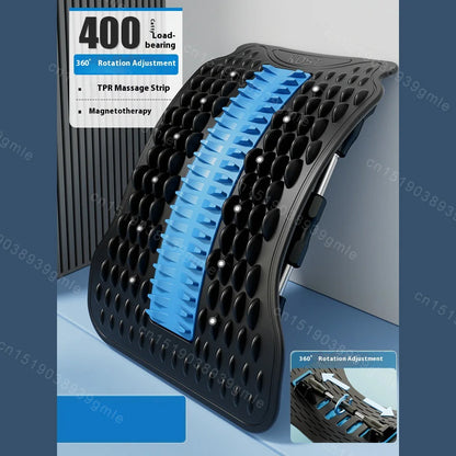 Lumbar Stretcher Device for Lower Back Pain Lower Device for Back Opening Yoga Spine Correction Pillow for Back Chiropractic