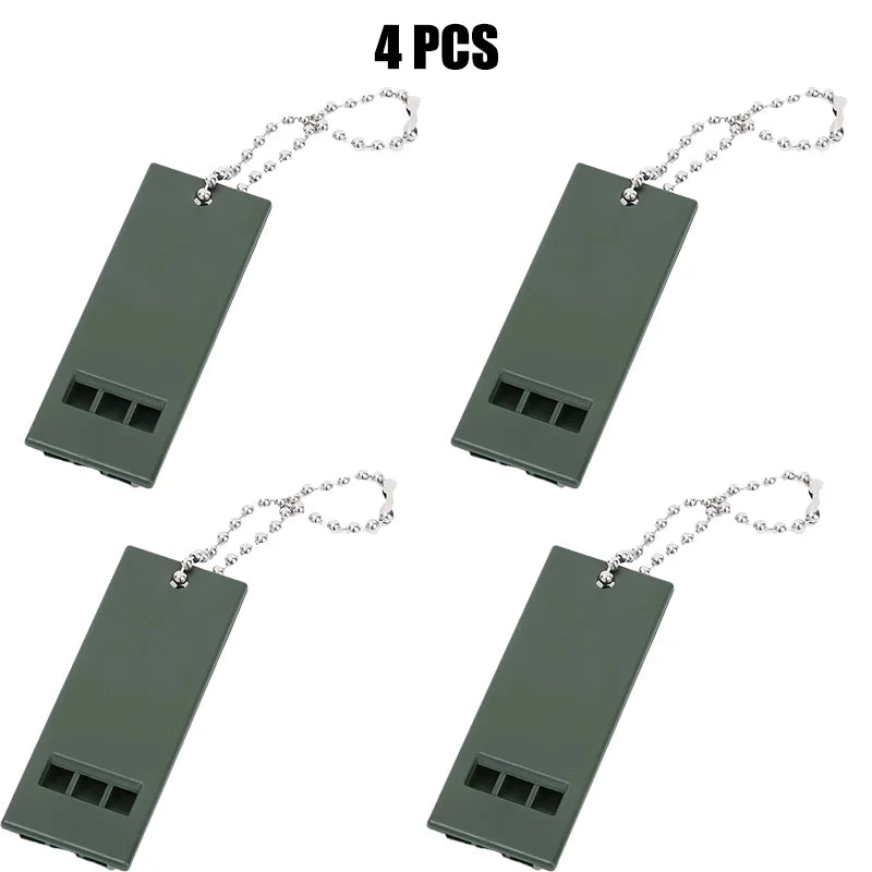 2/4/8/16Pcs Whistle High Decibel Survival Portable Outdoor Multiple Audio Whistle Camping Emergency Hiking Accessories Edc Tool
