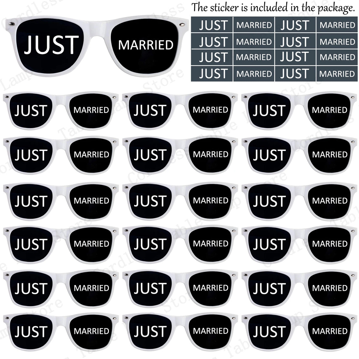 12-120 Pcs Wedding Heart Sunglasses Mr/Ms Bride Glasses Wedding Gift for Guest Bridesmaid Heart Glasses Just Married Party Favor