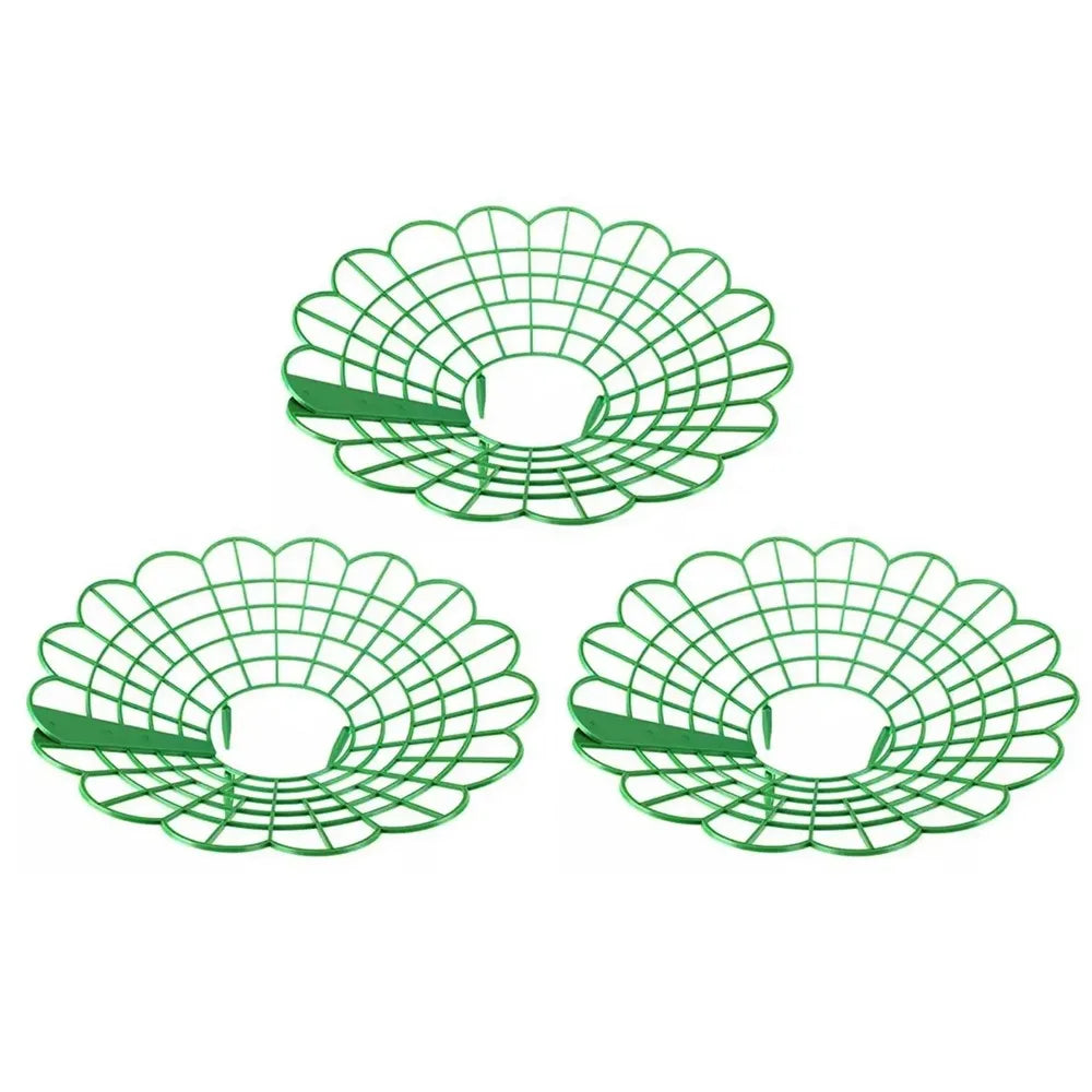 1/3Pcs Round Strawberry Stand Anti-corrosion Anti-ground Strawberry Cradle Support with Three Sturdy Legs Trellis Planter Insert