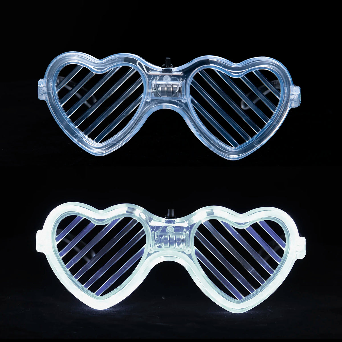 5/10/15/20/30 Pcs Led Neon Party Glasses Light Up Sunglasses Glow in the Dark Glasses for Kids Adults Party Supplies