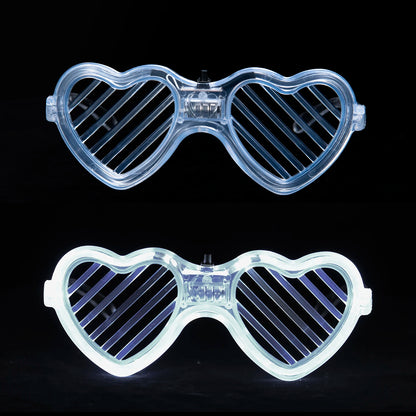 5/10/15/20/30 Pcs Led Neon Party Glasses Light Up Sunglasses Glow in the Dark Glasses for Kids Adults Party Supplies