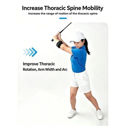Golf Arm Swing Trainer, the prosendr widener, Golf swing width trainer, arm swing posture improve device, Suitable for practice