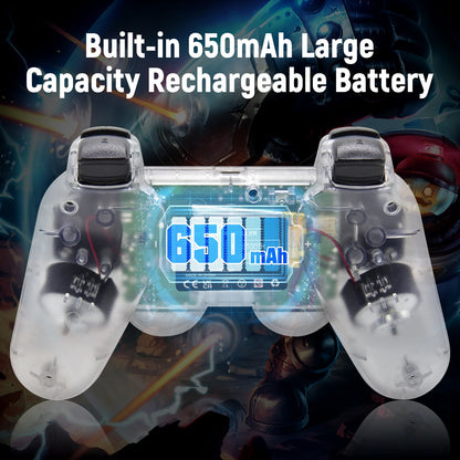Gamepads For Playstation 3 PS3 Consoles PC/Android TVs /Game Boxes 360°Joysticks Precise Targeting No Deadzone Game Controller
