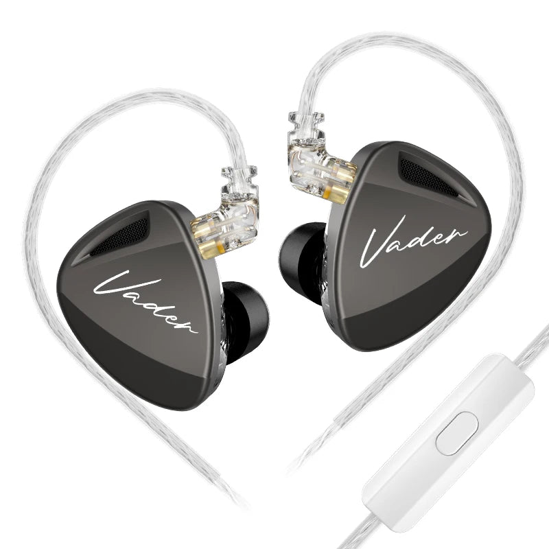 KZ Vader In Ear Monitor, HiFi Headphone, Customisable Headphone Switch Adjustment, Zobel Network Headset Design