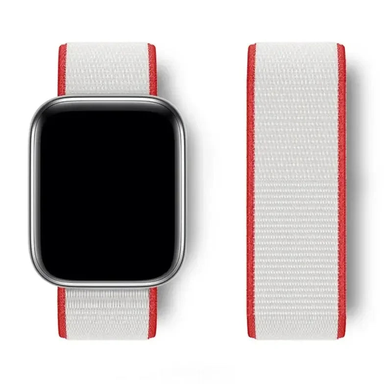 Nylon loop For Apple Watch Band Ultra-2 49mm 44mm 40mm 45mm 41mm Sport pride Bracelet iwatch Strap Series 9 8 se 7 6 5 4 3