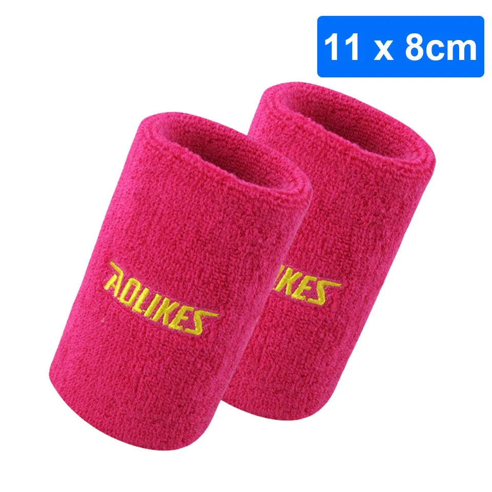 AOLIKES 1 Pair Sweatbands Sports Wristband for Men & Women - Moisture Wicking Athletic Sweatband for Tennis, Basketball, Running
