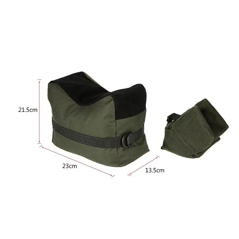 Front And Rear Bags Sandbags (Without Sand) Outdoor Camping Storage Bag Portable Item Storage And Storage Sandbags