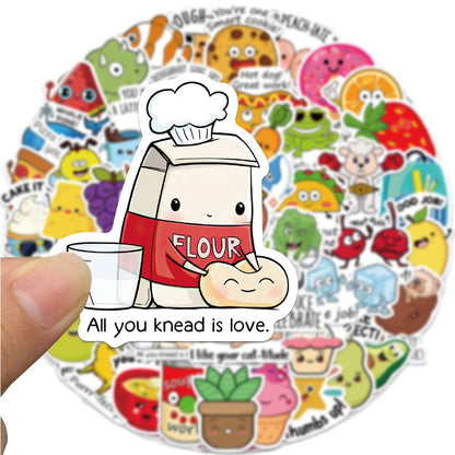 50 Pcs Motivational Words Stickers pun Inspirational Quotes Waterproof Vinyl Stickers for Water Bottles Book Laptop Phone Decals