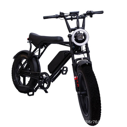 Promotional 20-inch mountain E-Bike, 500W brushless motor adult city electric bike, 48V15AH battery electric scooter