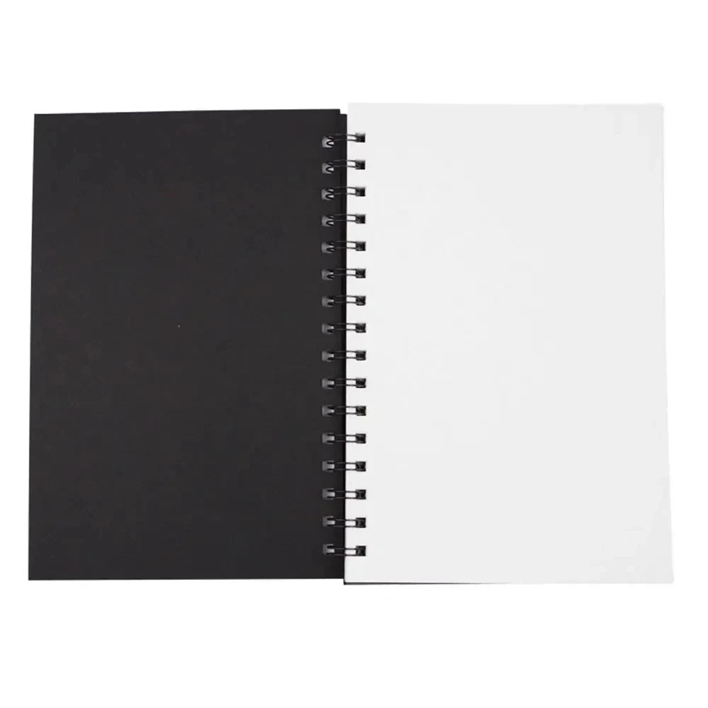 STONEGO 100-Page Kraft Paper Sketchbook - Soft Cover, Wire Bound, Unlined, Perfect for Sketching, Writing & Note