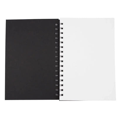 STONEGO 100-Page Kraft Paper Sketchbook - Soft Cover, Wire Bound, Unlined, Perfect for Sketching, Writing & Note
