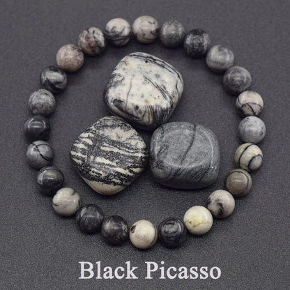 Natural Amethyst Quartz Crystal Bead Bracelet Health Bracelet for Women Weight Loss Fatigue Pressure Fatigue Relief Yoga Jewelry