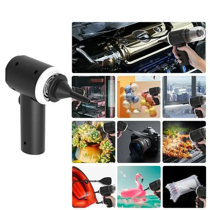 Wireless Handheld Mini Car Vacuum Cleaner USB Charging Battery Wet & Dry Dual Use Portable Cleaner For Car Household