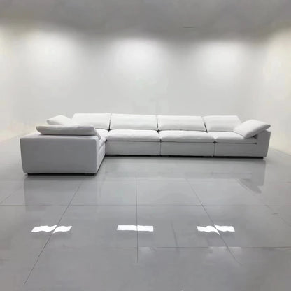 Modern Design l Shape Sofa Set Living Room Furniture Sectional Couch Set Modern Living Room Sofa White Sofas for Home