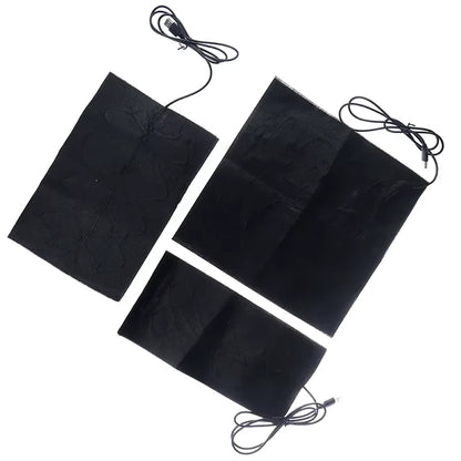 5V Temperature USB High Temperature Heater – Carbon Fiber Far Infrared Heater, Waist & Knee Pad Electric Heater 50℃-60℃