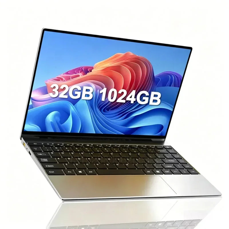 2026 14.1" Portable Laptop Computer Intel Core I9 10980HK Windows 11 Pro 16GB 32GB DDR4 1TB SSD Notebook PC Gaming Laptops