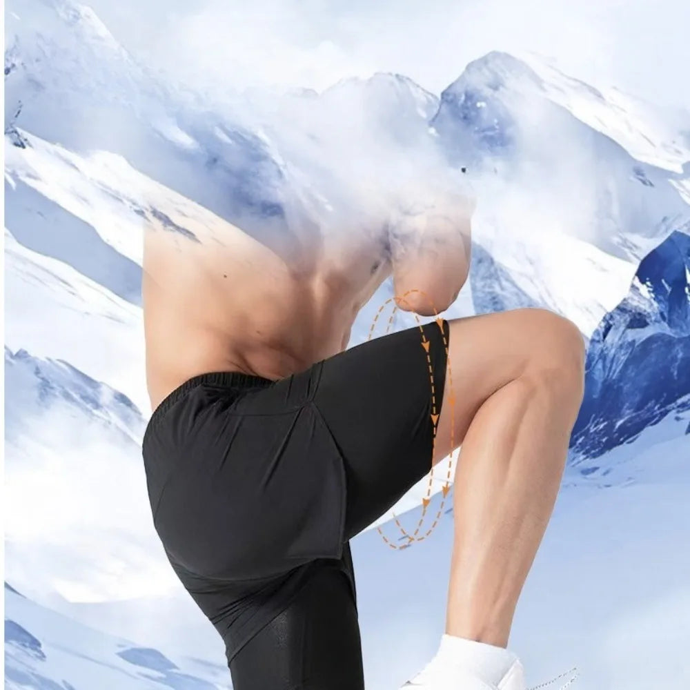 Men's Sports Shorts: Fashionable, Comfortable and Close-Fitting, Perfect for Beaches, Swimming Pools and Hot Springs!
