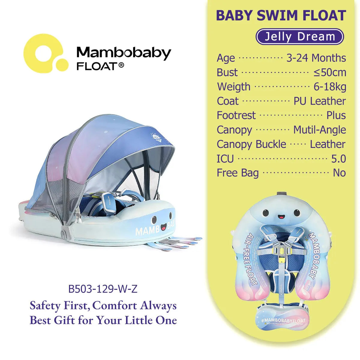 Mambobaby Baby Pool Float Vip 5 Dropshipping Blackproof Pool Mat For Infant Non-Inflatable Natation Buoy With Parasol Beach Toys