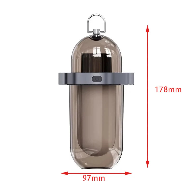 Outdoor Camping Light With Multiple Light Sources, Portable Keychain Hook, Mini Flashlight, Atmosphere Camping Light