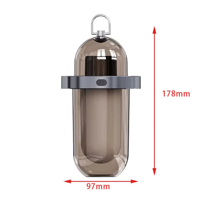 Outdoor Camping Light With Multiple Light Sources, Portable Keychain Hook, Mini Flashlight, Atmosphere Camping Light