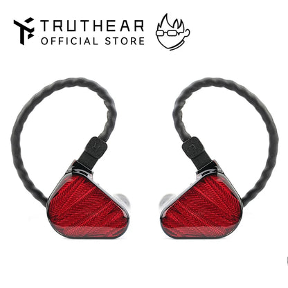 TRUTHEAR X Crinacle ZERO:RED Earphone Dual Dynamic Drivers In-Ear Headphone with 0.78 2Pin Cable
