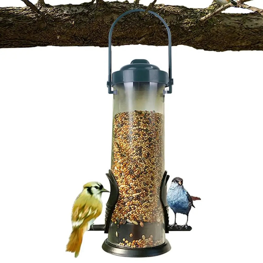Foot Automatic For Pet Outdoor Garden Feed Station Food Dispenser Bird Feeder Bird Supplies Feeding Tool