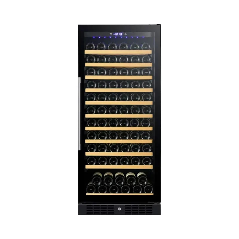 Airo JG110A Electric Compact Single-Zone Stainless Steel Countertop Wine Cooler LED Display Built-in Factory Use Eco-Friendly
