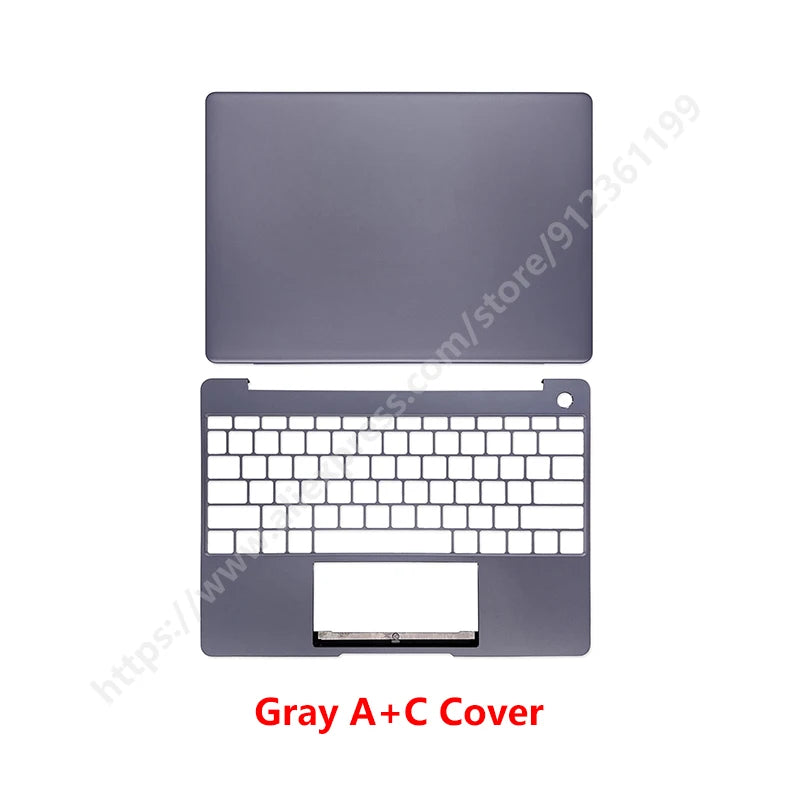 NEW For Huawei MateBook 13 WRT-W19 WX9 WRTB-WAH9L HN-W19R Laptop LCD Back Cover Front Bezel Palmrest Bottom Case Laptop Frames