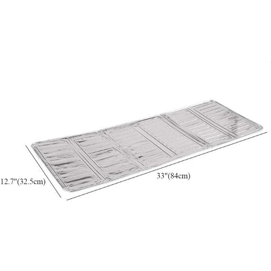 Anti Oil Splash Protective Cover Aluminum Foil Gas Stove Protective Cover Oil Splash Screen Board Cooking Oil Splash Proof Board